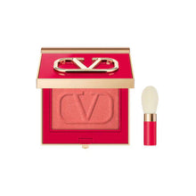 Load image into Gallery viewer, VALENTINO EYE2 CHEEK DUAL USE BLUSH & EYE SHADOW 06 CALL ME CORAL 3.6G