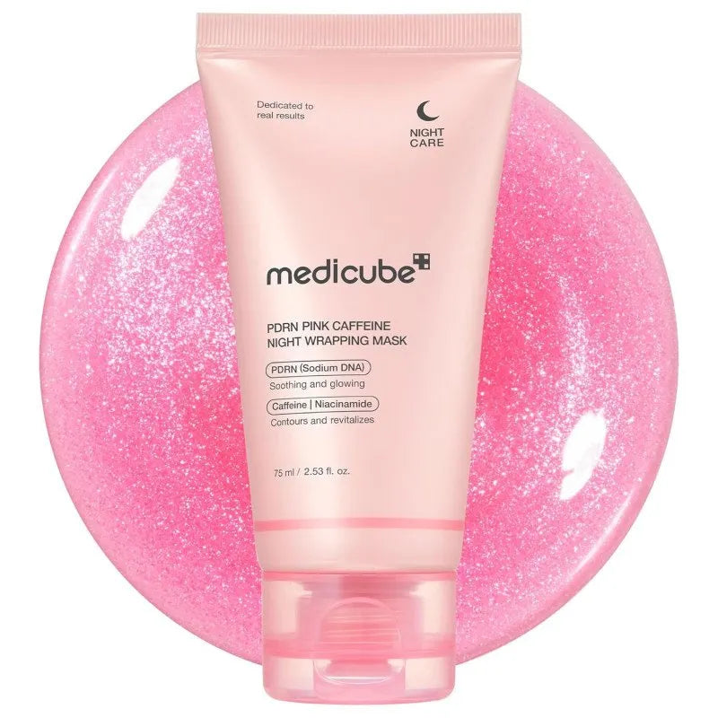 新品　medicube PORN PINK スキンケアセット Medicube porn pink caffeine night wrapping mask 75ML