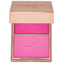Load image into Gallery viewer, PATRICK TA Major Beauty Headlines Double Take Crème & Powder Blush She’s Giving