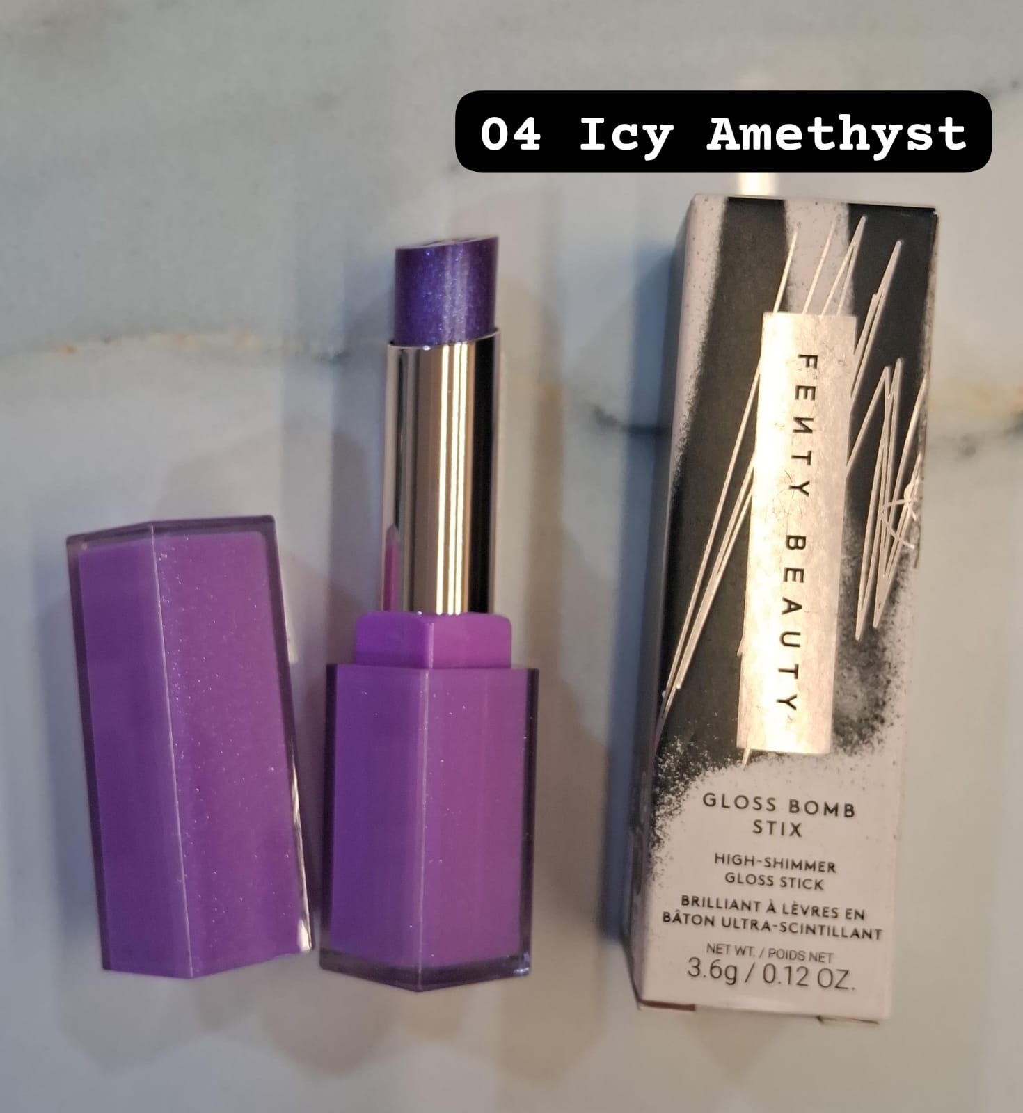 リップグロス Fenty Beauty Lavender Savage / Icy Ameth リップグロス Fenty Beauty Lavender Savage / Icy Ameth Fenty Beauty
