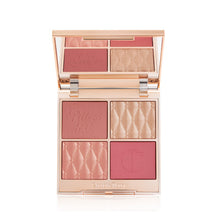Load image into Gallery viewer, NEW! PILLOW TALK BEAUTIFYING FACE PALETTE FAIR TO MEDIUM