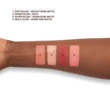 Load image into Gallery viewer, NEW! PILLOW TALK BEAUTIFYING FACE PALETTE MEDIUM TO DEEP(free shipping on prepaid orders )