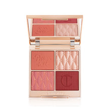 Load image into Gallery viewer, NEW! PILLOW TALK BEAUTIFYING FACE PALETTE MEDIUM TO DEEP(free shipping on prepaid orders )