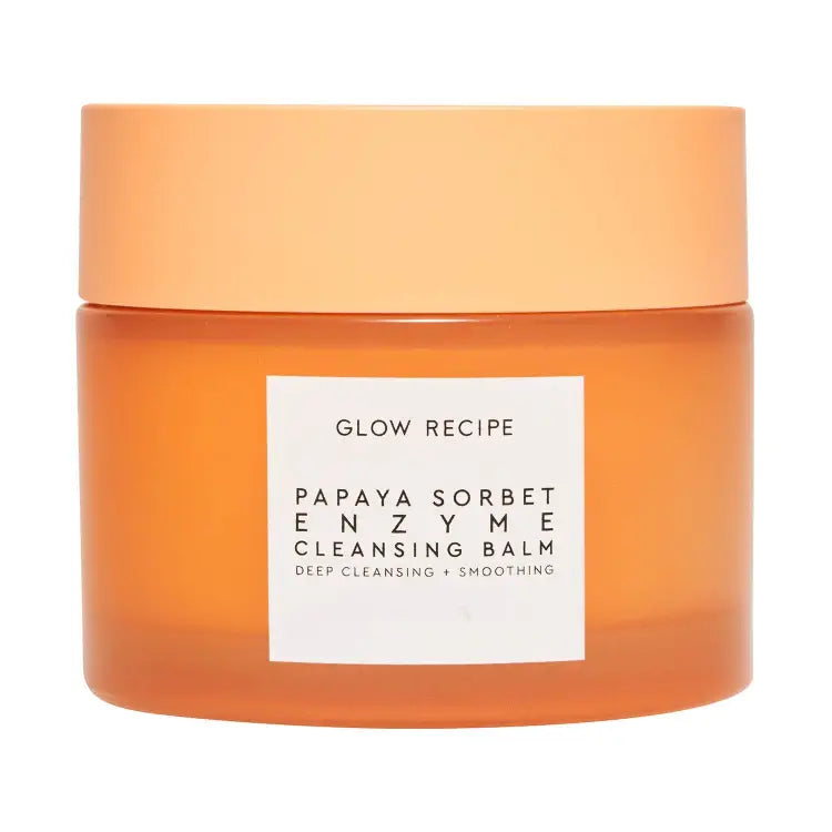 Glow Recipe Papaya Cleansing Balm, Exfoliating Enzyme Cleansing Balm And Makeup Remover 100Ml / 3.4 Fl Oz