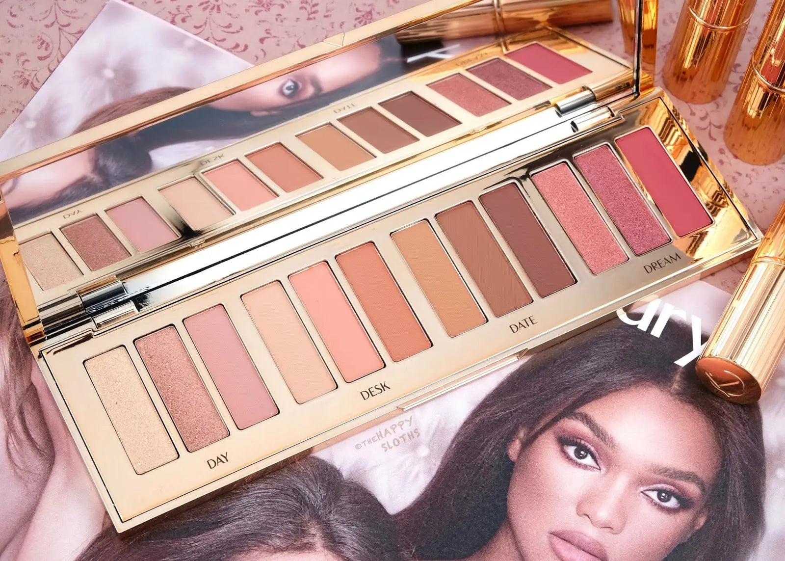 アイシャドウ Pillow Talk Instant Eye Palette Pillow Talk – Instant Eyeshadow Palette – Pink Eyeshadow