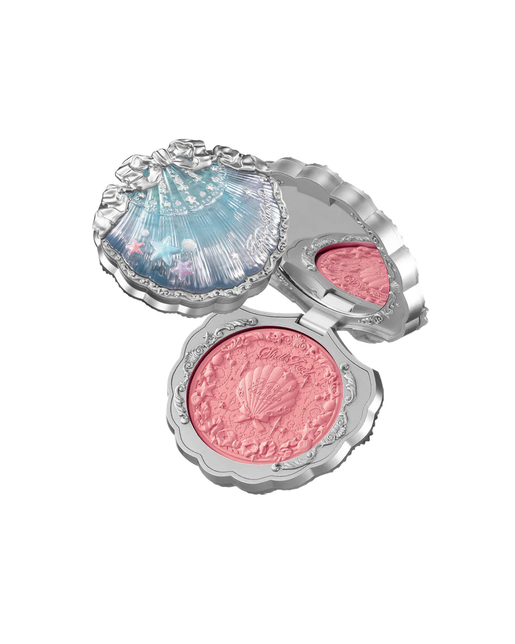 Flower KnowsShell's Jewel Silk Satin Embossed Blush--03 Coral Seashell