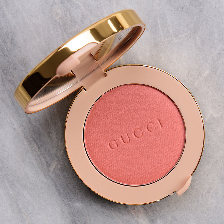 Gucci Cheeks & Eyes Powder Luminous Matte Blush 04 BRIGHT CORAL 5.5gms