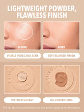 Load image into Gallery viewer, SHE GLAM SKIN-FOCUS HIGH COVERAGE POWDER FOUNDATION--WARM VANILLA
