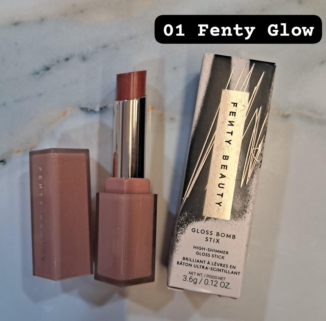 fenty glow gloss bomb stick high shimmer gloss stick fenty glow
