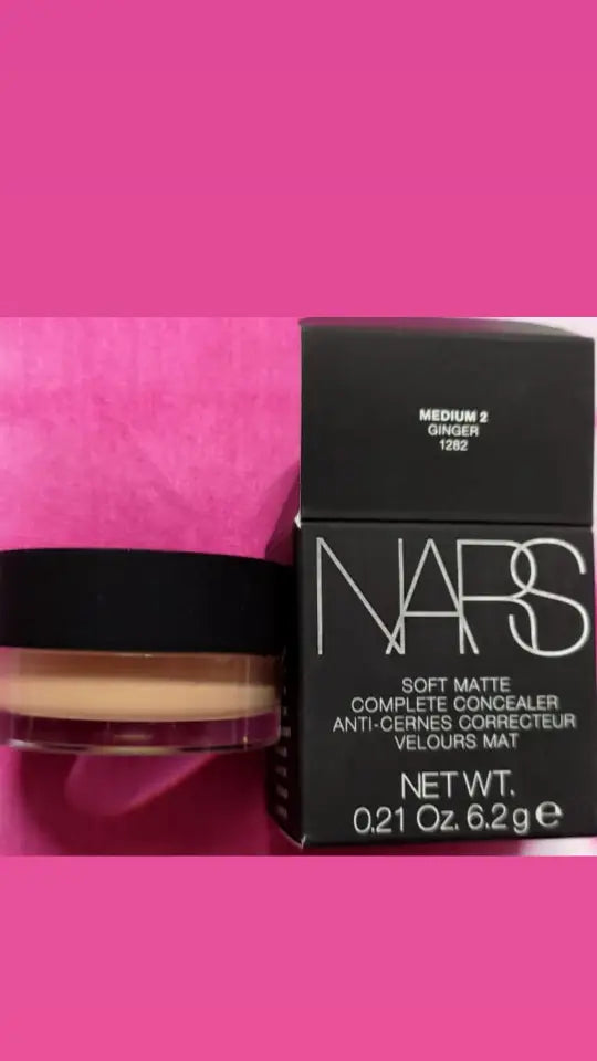 Nars Soft Matte Complete Concealer Ginger For Medium Skin With Golden Undertone