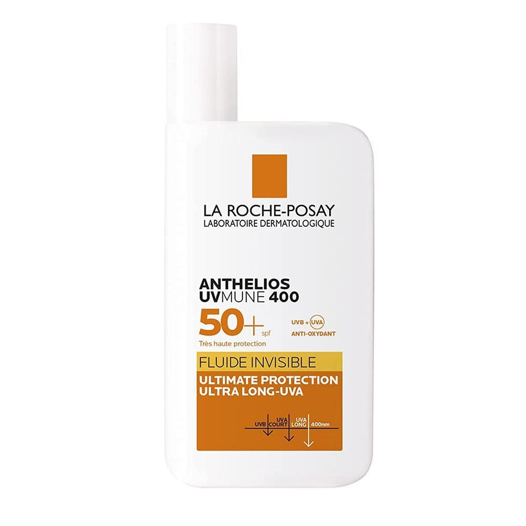 La Roche-Posay Anthelios UVMune 400 Invisible Fluid SPF50+ Sun Cream 50ml